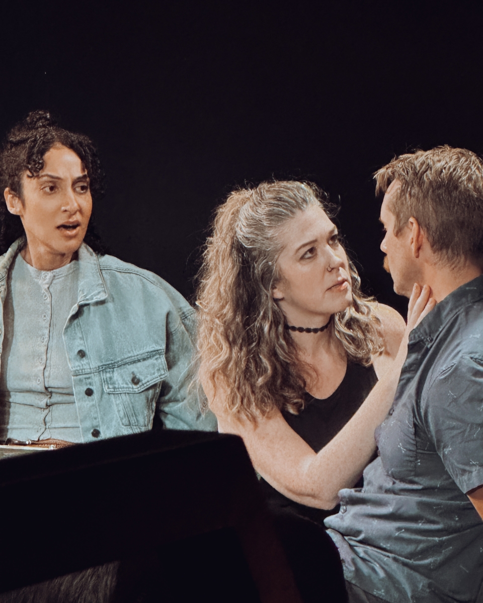 L-R: Natasha Galano as "Faye," Pam Quinn as "Jake" & Ryan Harvey as "Nick" | Photography by Will Thomas McFadden