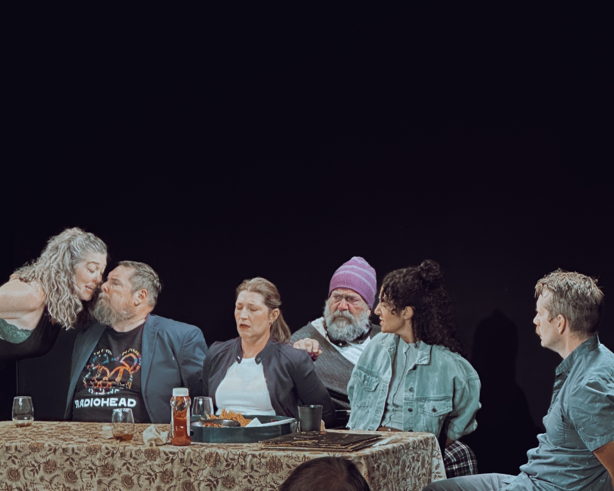 L-R: Pam Quinn as "Jake," Scott Leggett as "Mike," Amanda Blake Davis as "Diane," Tyler Hayes Stilwill as "John," Natasha Galano as "Faye" & Ryan Harvey as "Nick" | Photography by Will Thomas McFadden