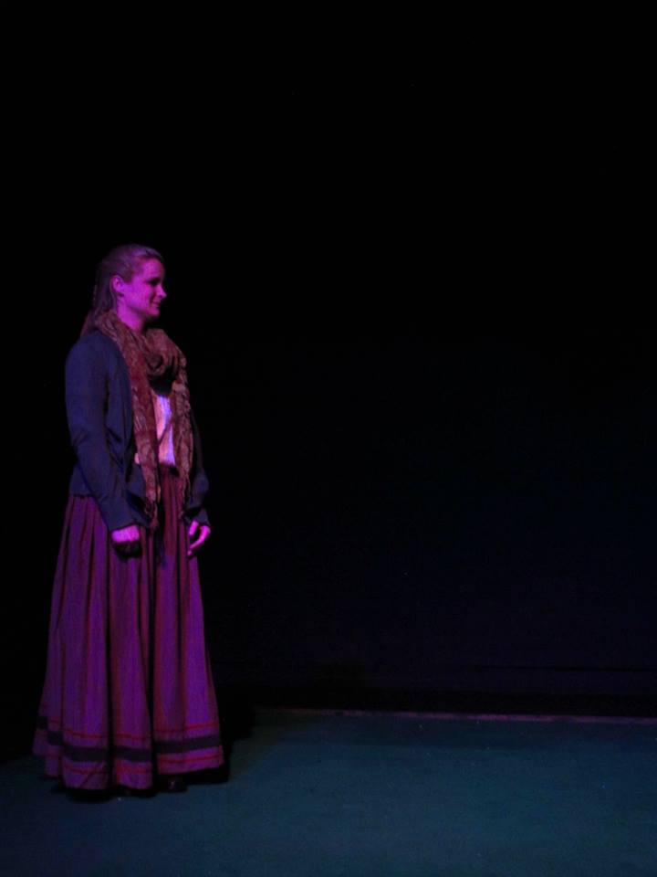 Nadia (Cj Merriman) waits for her lover at the canyon.