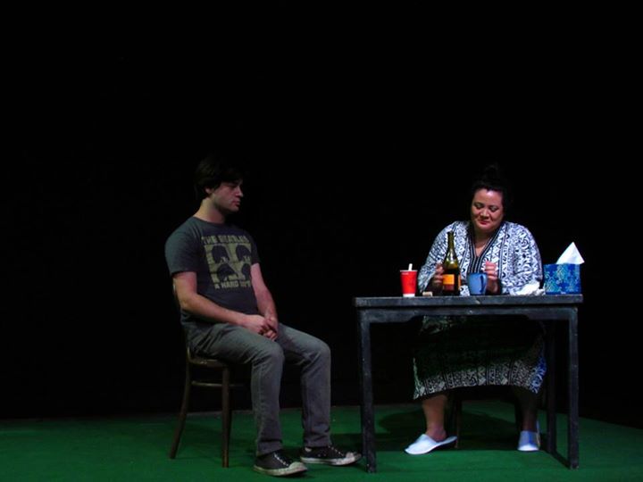 Teenage Jason tries to give advice to a skeptical and sad Anne.