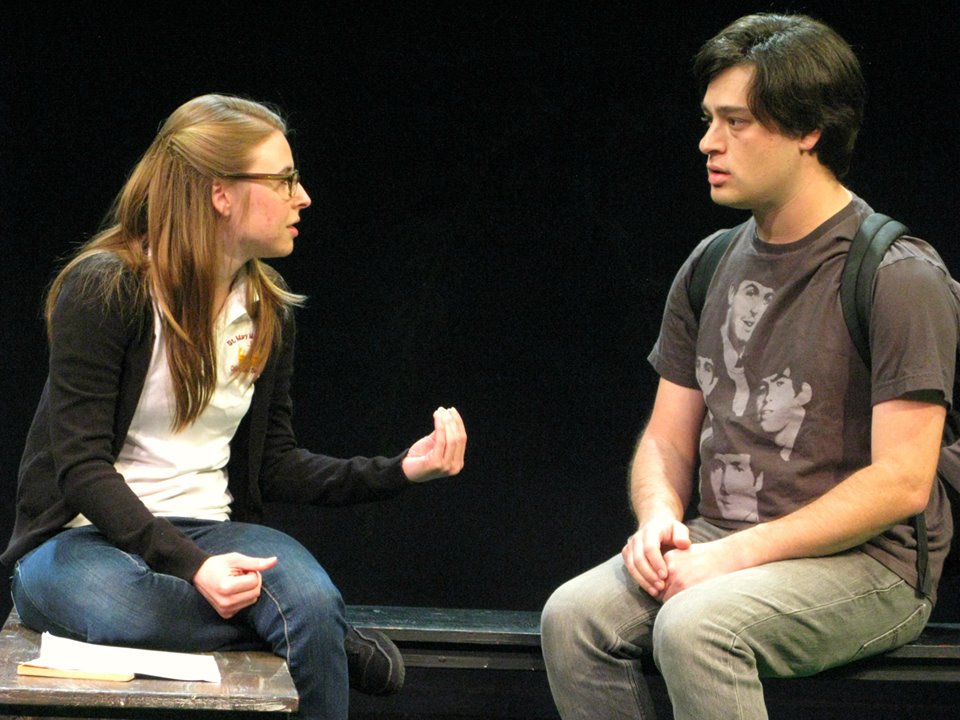 Nora tries to give Jason advice on how to interact with other human beings.