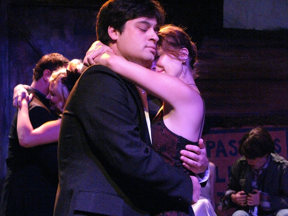 Slow dance and loving friendship. A night to remember.