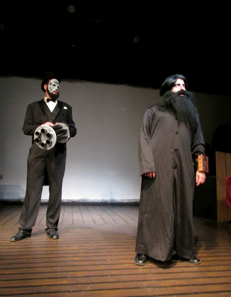 Lincoln and Rasputin (Timothy Portnoy).