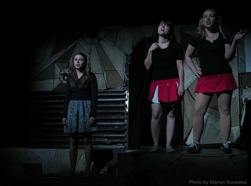 "Teenage Murder Party," Ep. 2 (L-R: Julia Griswold, Heather Schmidt & Natasha Norman)
