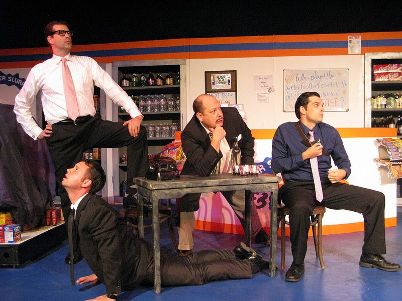 The Black Brothers (Clockwise from top left: Stephen Simon as "Marcus," Bruno Oliver as "Carson," Donal Thoms-Cappello as "Sebastian" and Bryan Bellomo as "Jacob")