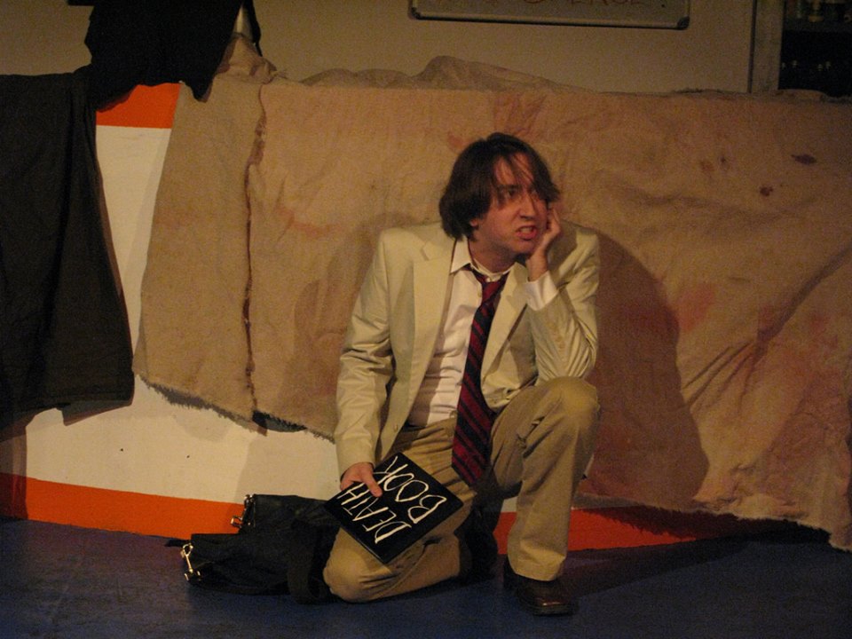 Mortal Michael Moon (Trey Perkins) finds a lost Death Book.