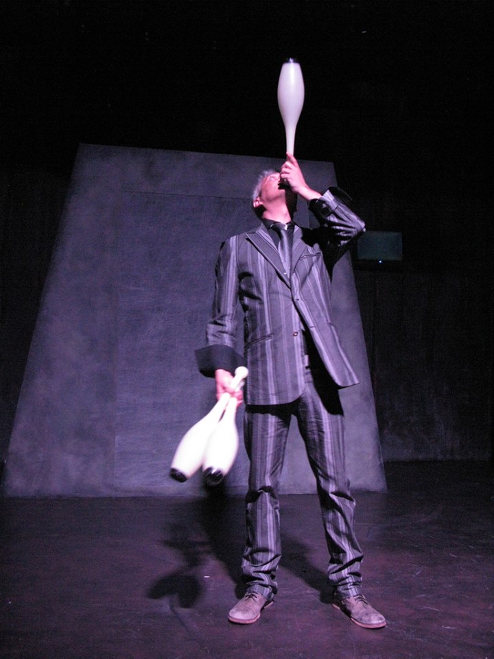 For the Juggler, life's a balancing act.