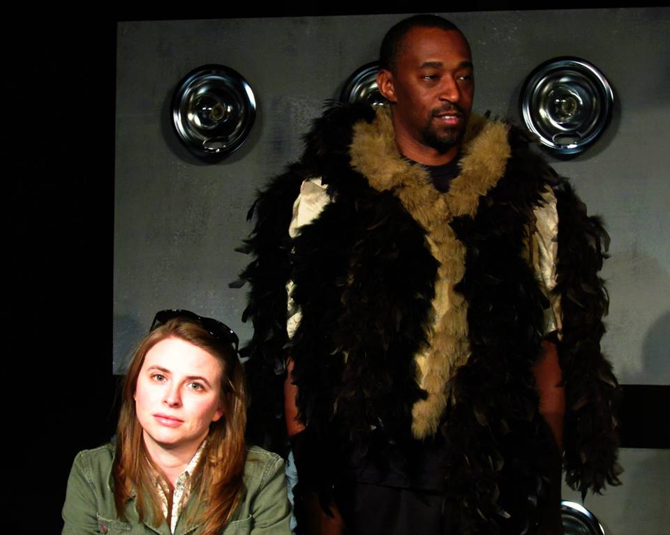 Godzilla, King of the Monsters (Julia Griswold) and her co-director Mothra (Victor Isaac).