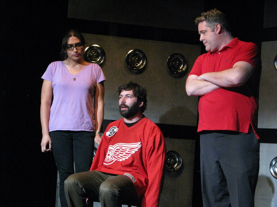 Marian and Peter pick up Winston (Zachary Bernstein).