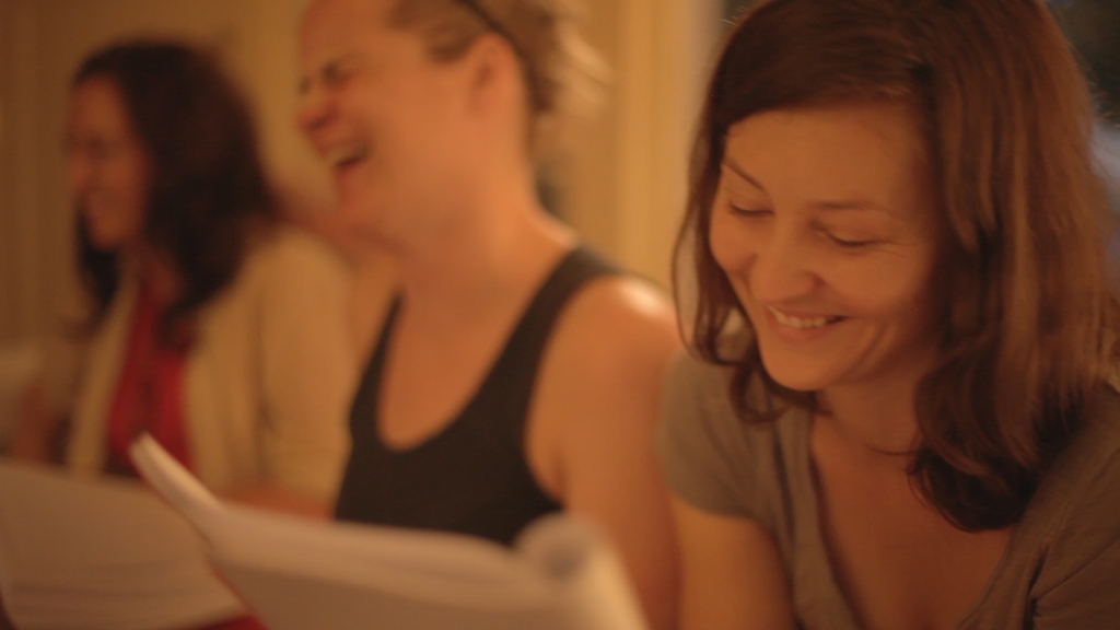 Aviva Pressman, Cj Merriman ("Emeline") & Rebecca Larsen ("Julia")